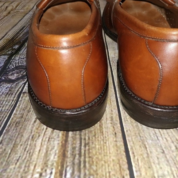 Allen Edmonds Newport Brown Leather Dress Shoes 9B main image 4
